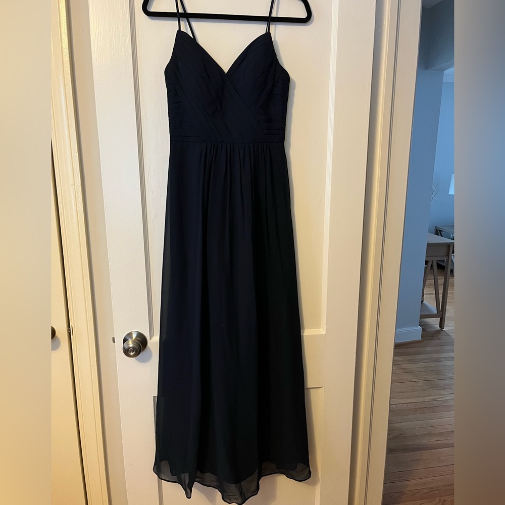 Navy bridesmaid dress size 2